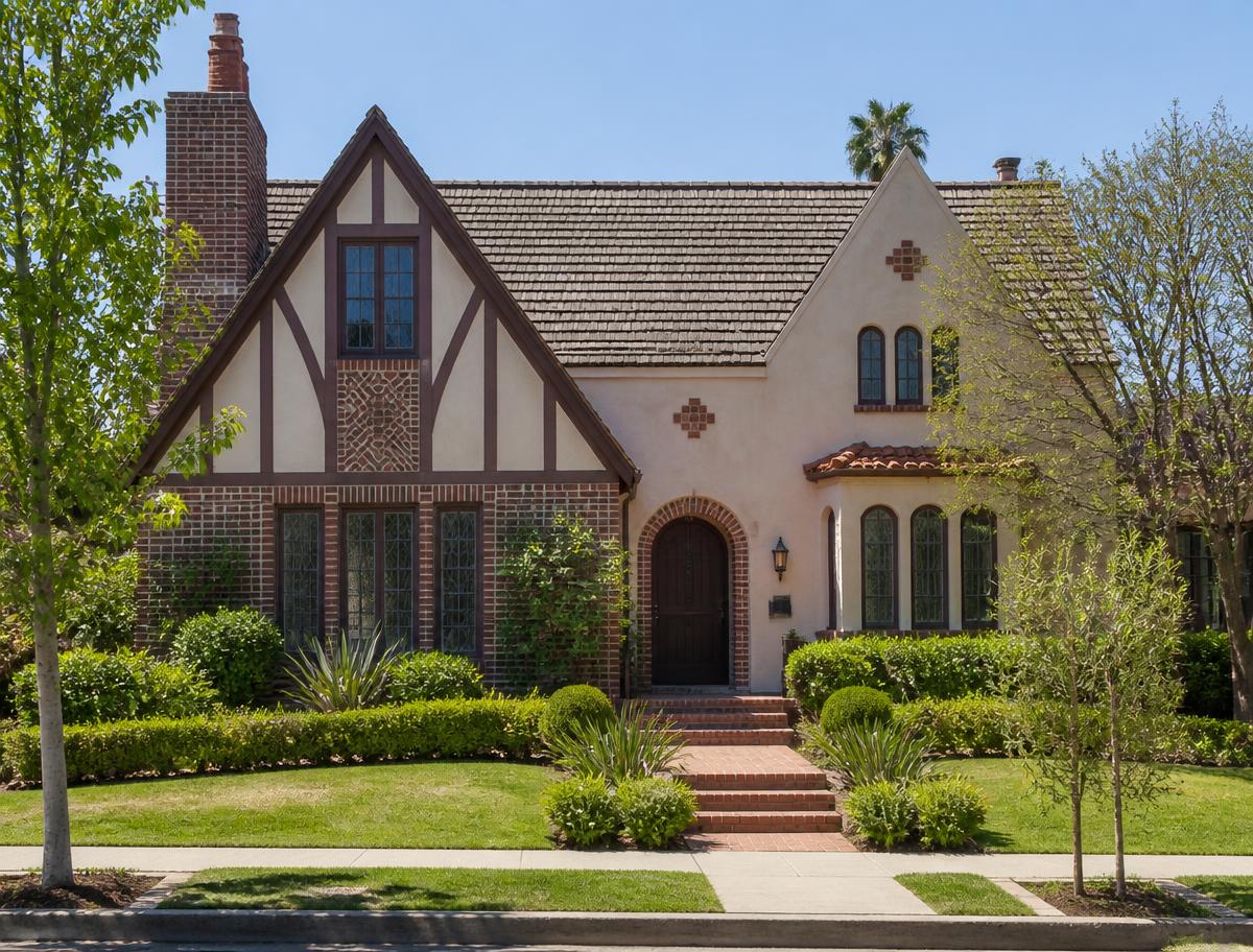 Character homes in Pickfair Village, Mid-City Los Angeles